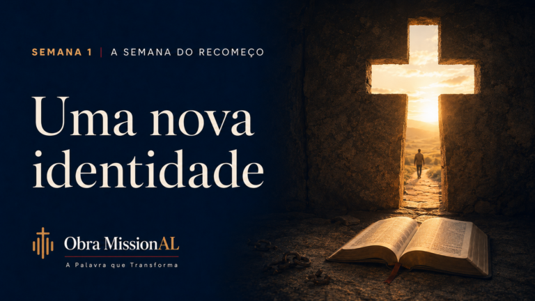 Na cruz, Jesus tomou o nosso lugar para nos dar uma nova identidade.