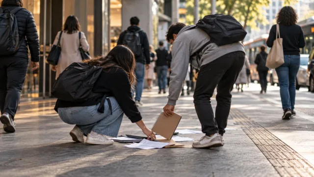 descrição objetiva da situação cotidiana e do gesto de cuidado representado